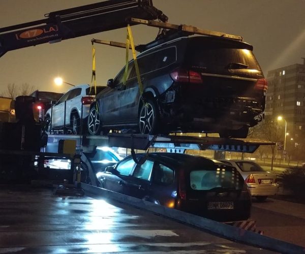 auto ben holowanie samochodu
